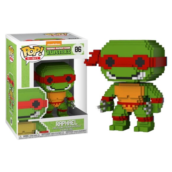 Funko POP! 8 Bit Teenage Mutant Ninja Turtles 8-Bit: Leonardo, Donatello Raphael - Picture 12 of 16